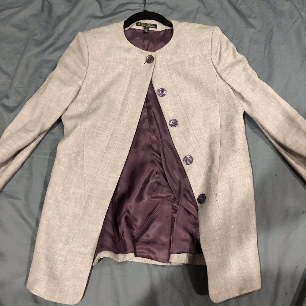 Brooks Brothers Women's Light Suit Top Size 4